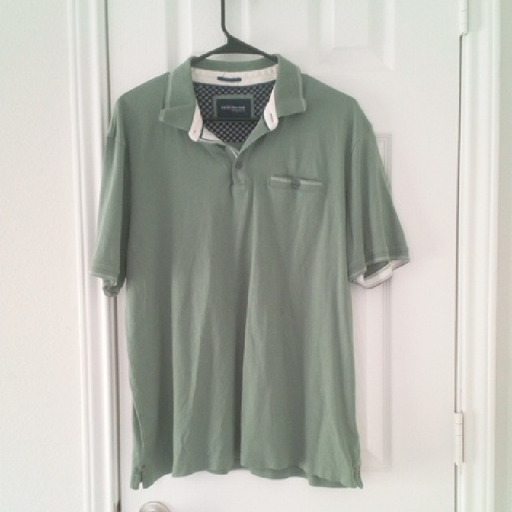 Classic Sage Polo Shirt by [Brand]